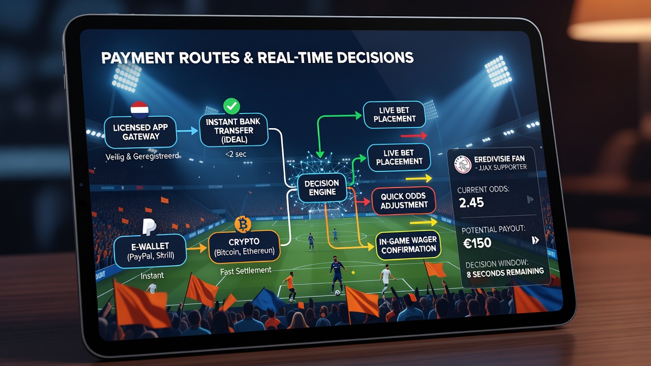 Real-time besluitvorming via betalingsroutes in Eredivisie apps