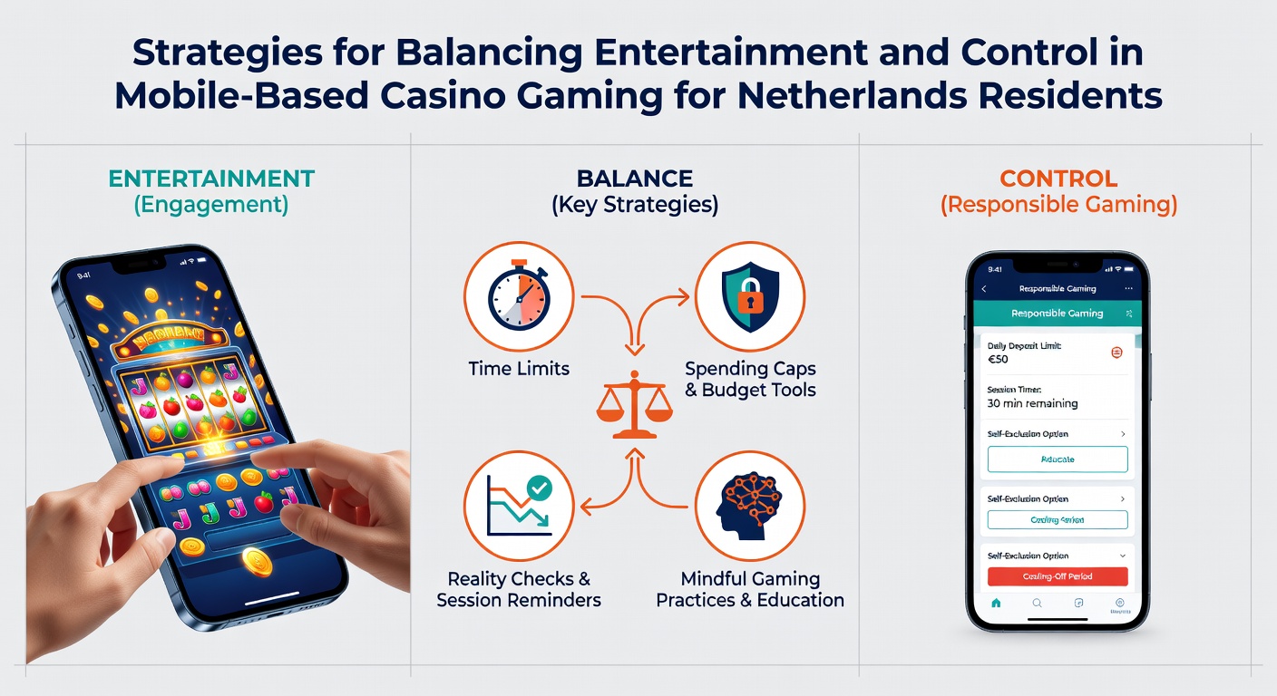 Gebruikersdashboard met limietinstellingen in een Nederlandse mobiele casino app